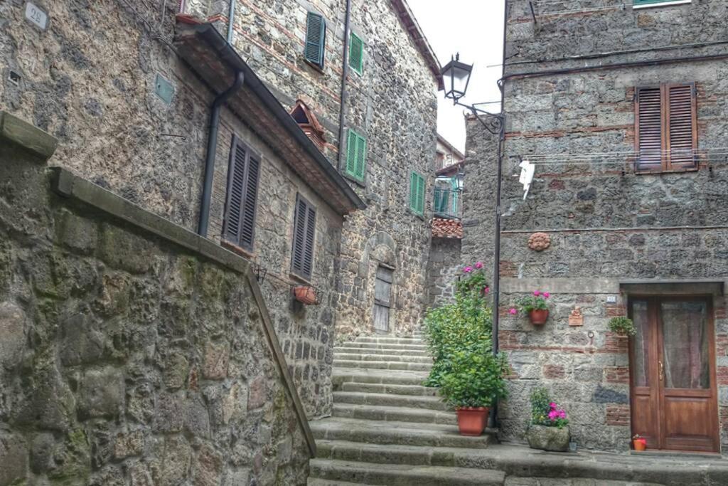Santa Maria Ad Valetudinarium Lägenhet Abbadia San Salvator Exteriör bild